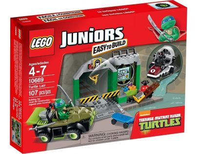 LEGO Juniors 10669 - Želví doupě