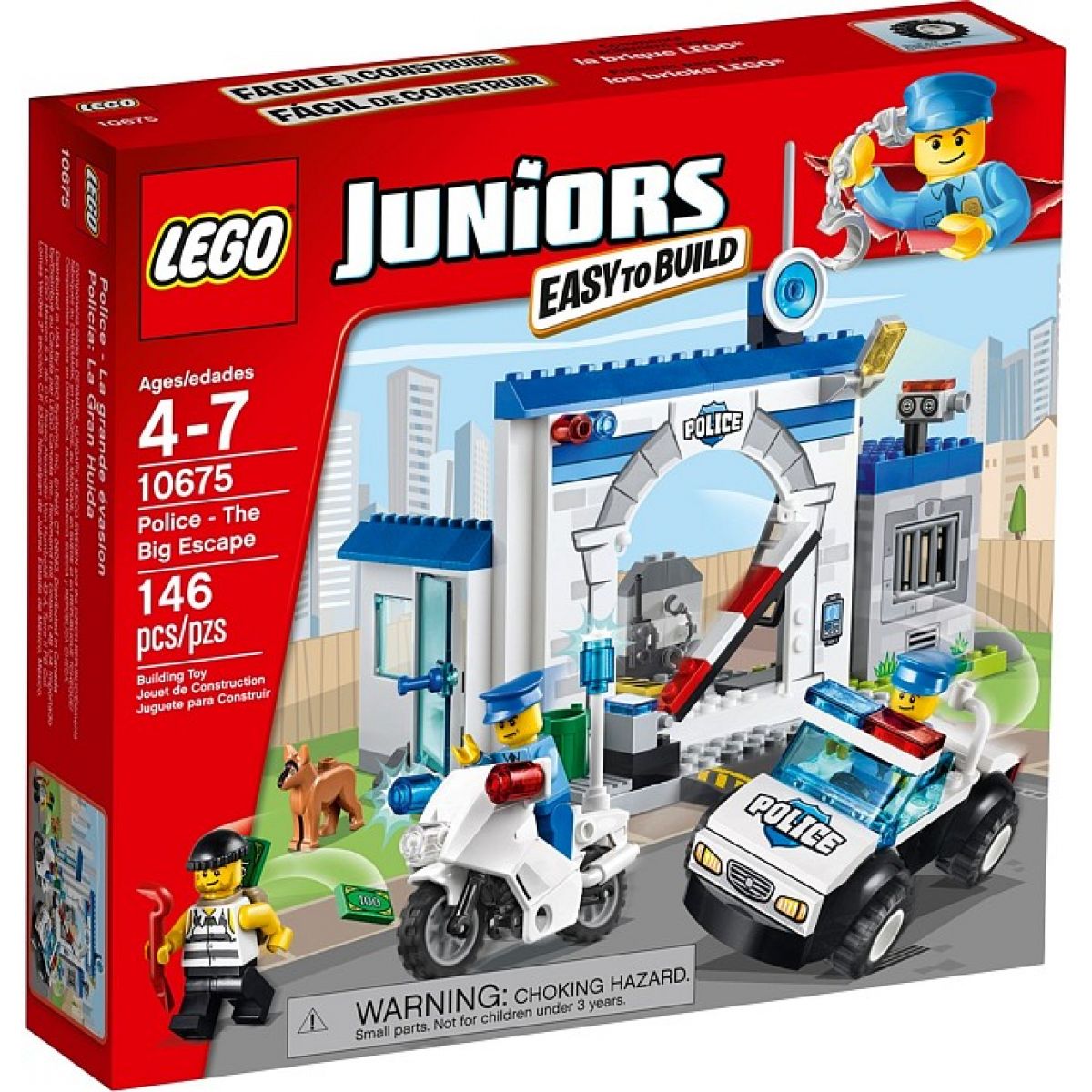 LEGO Juniors 10675 - Policie - Velký únik