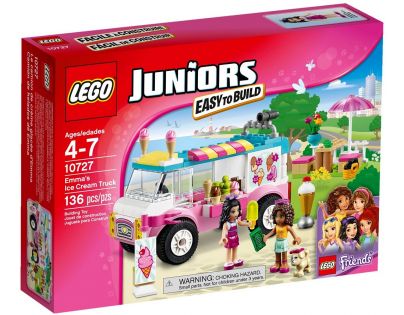 LEGO Juniors 10727 Emma a zmrzlinářská dodávka