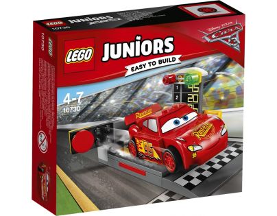 LEGO Juniors 10730 Vystreľovač Bleska McQueena - Poškodený obal