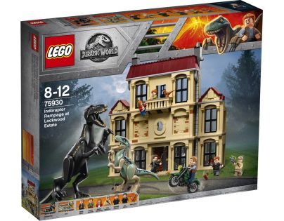 LEGO Jurassic World 75930 Vyčíňanie Indoraptora na panstve Lockwoodovcov