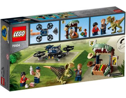 LEGO Jurassic World 75934 Dilophosaurus na úteku - Poškodený obal