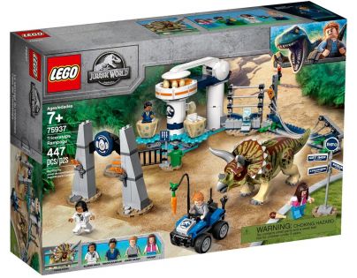 LEGO Jurassic World 75937 Triceratopsovo besnenie