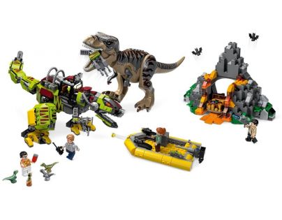 LEGO Jurassic World 75938 T. rex vs. Dinorobot - Poškodený obal