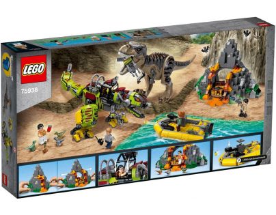 LEGO Jurassic World 75938 T. rex vs. Dinorobot - Poškodený obal