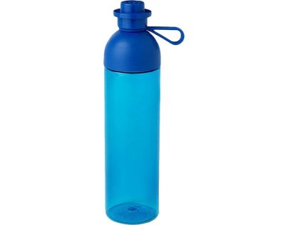 LEGO fľaša transparentná 0,74L modrá