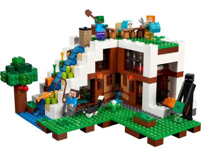 LEGO Minecraft 21134 Základňa vo vodopáde