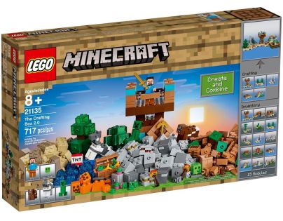 LEGO Minecraft 21135 Kreatívny box 2.0 - Poškodený obal