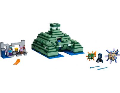LEGO Minecraft 21136 Památník v oceánu - Poškozený obal