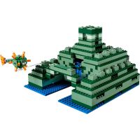 LEGO Minecraft 21136 Památník v oceánu - Poškozený obal 3