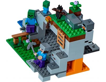 LEGO Minecraft 21141 Jaskyňa so zombie