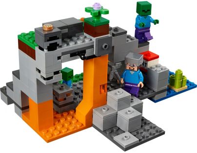 LEGO Minecraft 21141 Jaskyňa so zombie