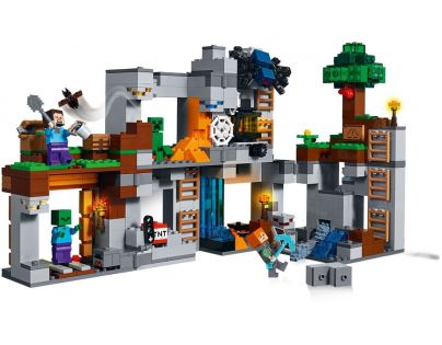 LEGO Minecraft 21147 Dobrodružstvo v skalách