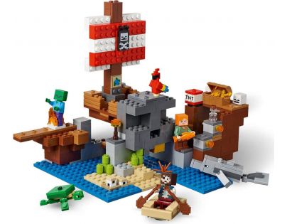LEGO® Minecraft™ 21152 Dobrodružstvo na pirátskej lodi