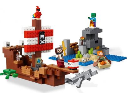 LEGO® Minecraft™ 21152 Dobrodružstvo na pirátskej lodi