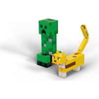 LEGO Minecraft 21156 Veľká figúrka: Creeper™ a Ocelot 3