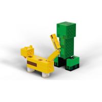 LEGO Minecraft 21156 Veľká figúrka: Creeper™ a Ocelot 6