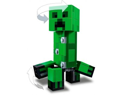 LEGO Minecraft 21156 Veľká figúrka: Creeper™ a Ocelot