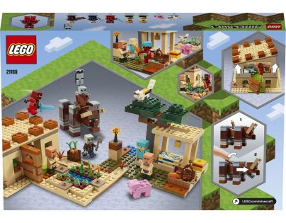 LEGO® Minecraft™ 21160 Útok Illagerov