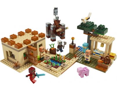 LEGO® Minecraft™ 21160 Útok Illagerov