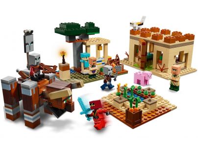 LEGO® Minecraft™ 21160 Útok Illagerov