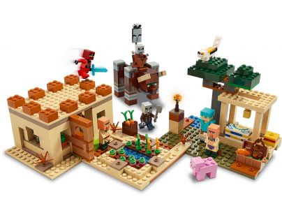 LEGO® Minecraft™ 21160 Útok Illagerov