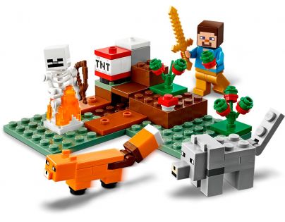 LEGO® Minecraft™ 21162 Dobrodružstvo v tajge
