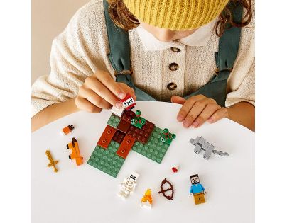 LEGO® Minecraft™ 21162 Dobrodružstvo v tajge