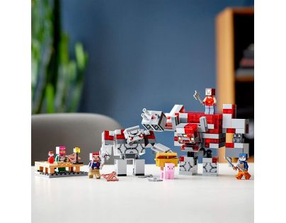 LEGO® Minecraft™ 21163 Bitva o rudit