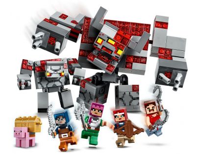 LEGO® Minecraft™ 21163 Bitva o rudit