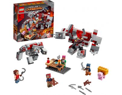 LEGO® Minecraft™ 21163 Bitva o rudit