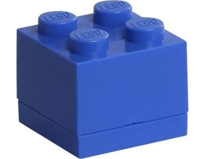 LEGO® Mini Box 4,6 x 4,6 x 4,3 cm Modrý