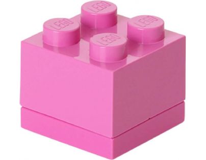 LEGO® Mini Box 4,6 x 4,6 x 4,3 cm Ružový