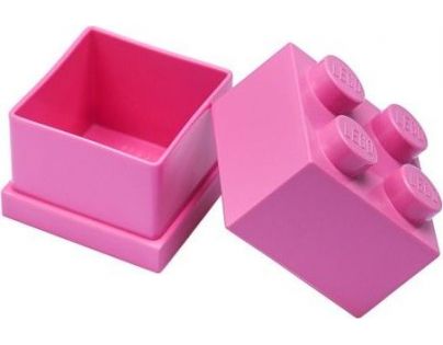 LEGO® Mini Box 4,6 x 4,6 x 4,3 cm Ružový