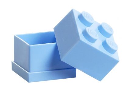 LEGO® Mini Box  světle modrá