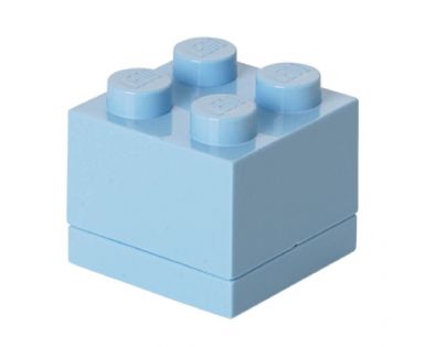 LEGO® Mini Box  světle modrá