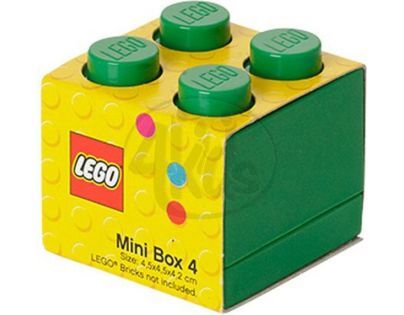 LEGO Mini Box 46x46x51 mm - Zelený