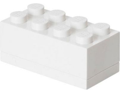 LEGO Mini Box 4,6x9,3x4,3cm Bílý