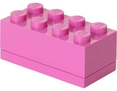 LEGO Mini Box 4,6x9,3x4,3cm Ružová