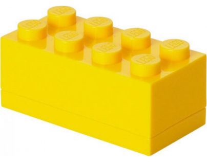 LEGO Mini Box 4,6 x 9,3 x 4,3 cm žltý
