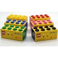 LEGO Mini Box 4,6 x 9,3 x 4,3 cm žltý 3