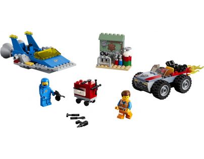 LEGO Movie 70821 Emmetova a Bennyho dielňa Postav a oprav