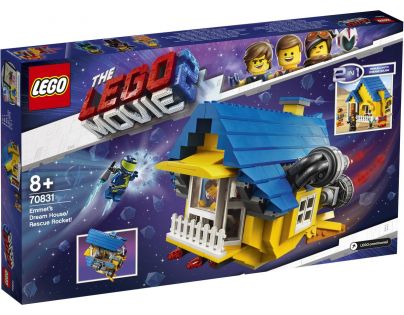 LEGO Movie 70831 Emmetov dom snov Záchranná raketa!