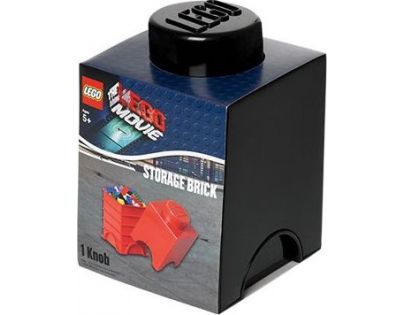 LEGO Movie Úložný box 12,5x12,5x18cm Černá