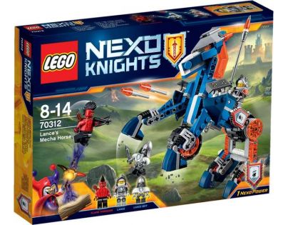 LEGO Nexo Knights 70312 Lanceův mechanický kůň - Poškozený obal