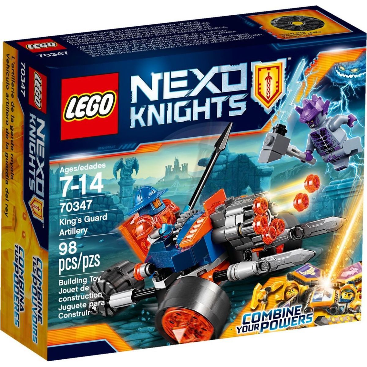 LEGO Nexo Knights 70347 Dělostřelectvo královy stráže