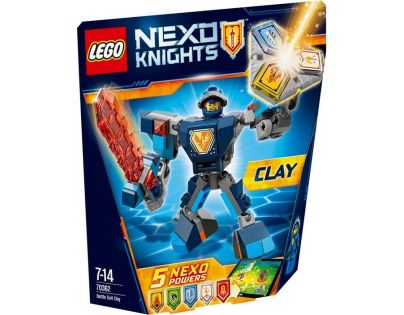 LEGO Nexo Knights 70362 Clay v bojovém obleku