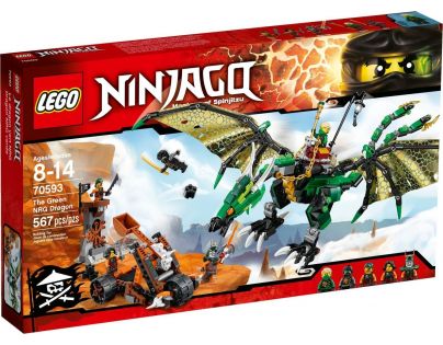 LEGO Ninjago 70593 Zelený drak NRG - Poškozený obal