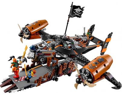 LEGO Ninjago 70605 Smolná tvrz - Poškozený obal