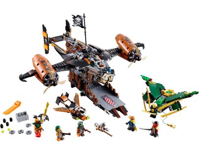 LEGO Ninjago 70605 Smolná tvrz - Poškozený obal